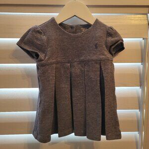 Ralph Lauren Baby Girls Pleated Dress